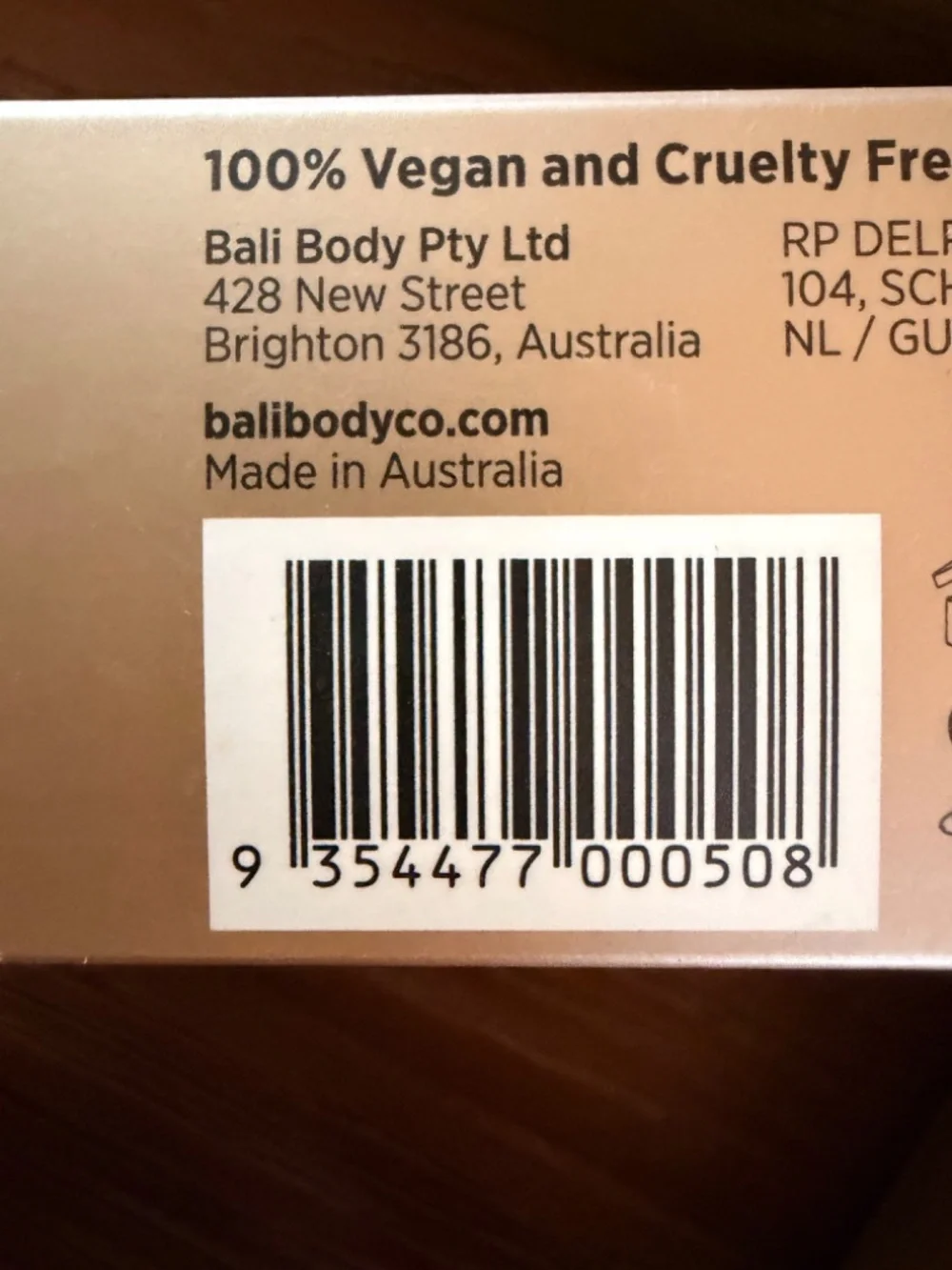 BaliBody bronzed smooth